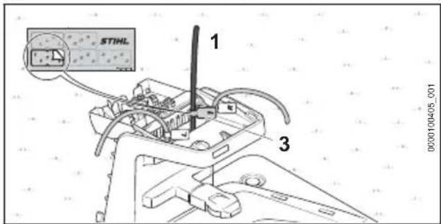 STIHL iMow 6.0 EVO - Posa del filo guida - 3