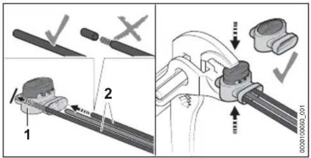STIHL iMow 6.0 EVO - Rallonge ou réparation du fil de délimitation ou du fil de guidage - 1