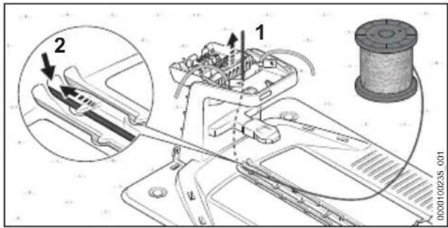 STIHL iMow 6.0 EVO - Pose du fil de guidage - 1
