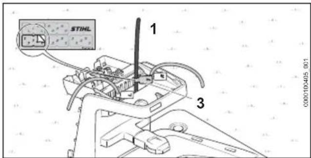 STIHL iMow 6.0 EVO - Pose du fil de guidage - 3