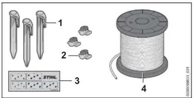 STIHL iMow 6.0 EVO - Kit di installazione - 1