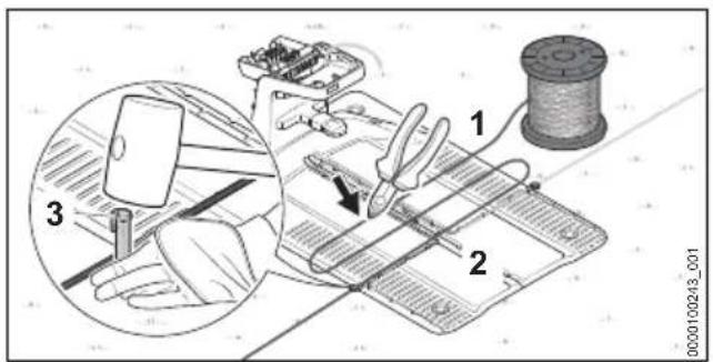 STIHL iMow 6.0 EVO - English 10 Installing Guide Wire - 2