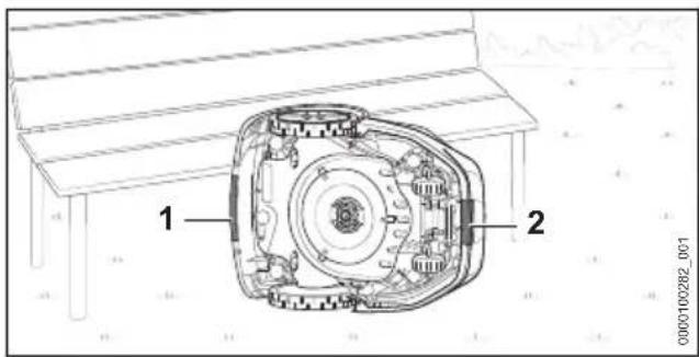 STIHL iMow 6.0 EVO - AVERTISSEMENT - 1