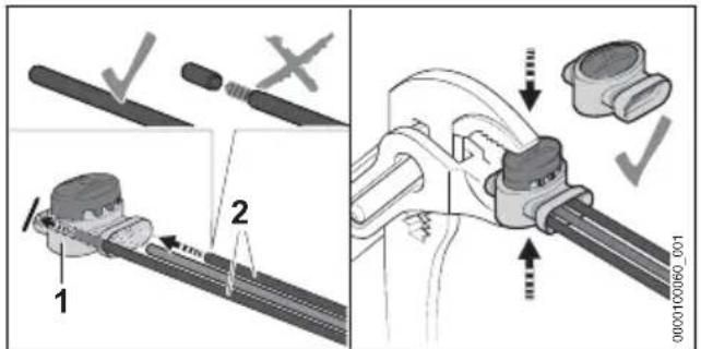 STIHL iMow 6.0 EVO - Begrenzingsdraad of leidraad verlengen of repareren - 1