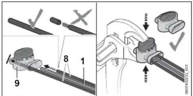 STIHL iMow 6.0 EVO - English 11 Electrically connecting the docking station - 1