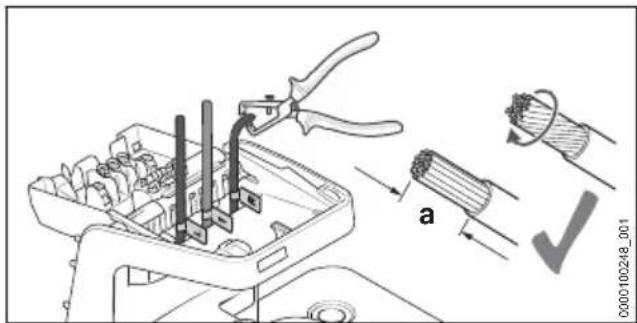 STIHL iMow 6.0 EVO - Branchement du fil de délimitation et du fil de guidage - 2