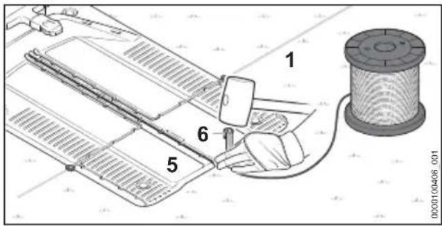 STIHL iMow 6.0 EVO - Installing guide wire - 5