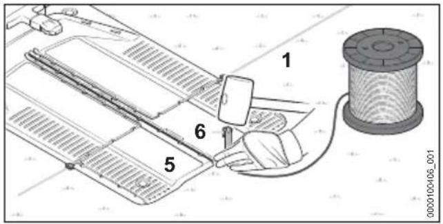 STIHL iMow 6.0 EVO - Pose du fil de guidage - 5