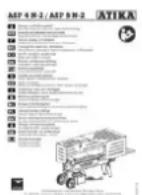 ATIKA ASP 4 N2 - Symboles figurant sur la notice d'instructions - 6