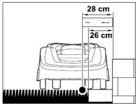 28 cm 26 cm
