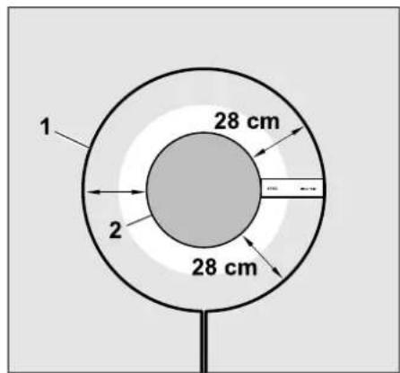 1 2 28 cm 28 cm