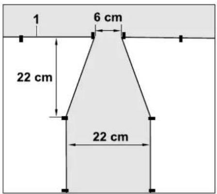 1 6 cm 22 cm 22 cm