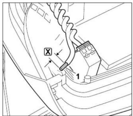STIHL iMow RMI 422 - Begrenzingsdraad aansluiten: - 6
