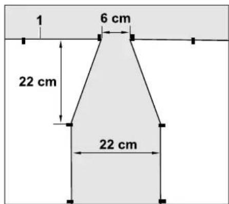 1 6 cm 22 cm 22 cm