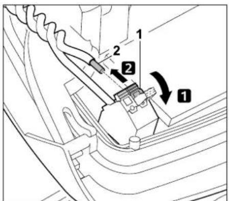 STIHL iMow RMI 422 - Recherche d'une rupture du fil - 1