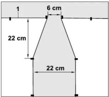 1 6 cm 22 cm 22 cm