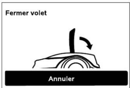 Fermer volet Annuler