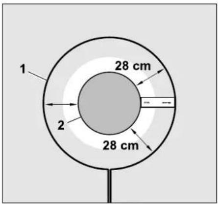 1 2 28 cm 28 cm