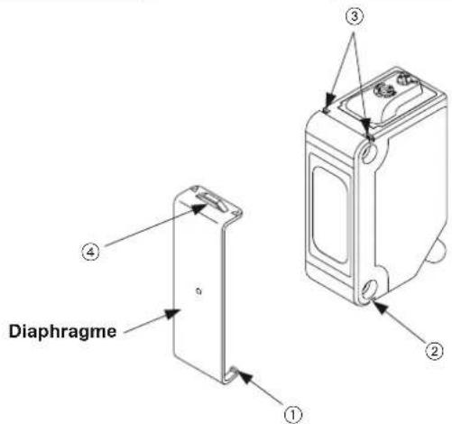 PANASONIC CX412PZ - DIAPHRAGMES - 2