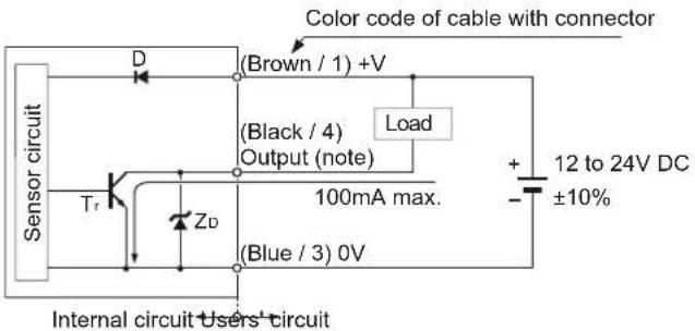 PANASONIC CX412PZ - NPN output type - 1