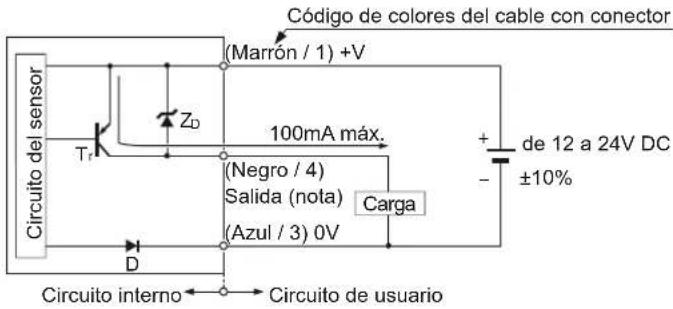 PANASONIC CX493PZ Photelectric Sensor - Salida PNP - 1