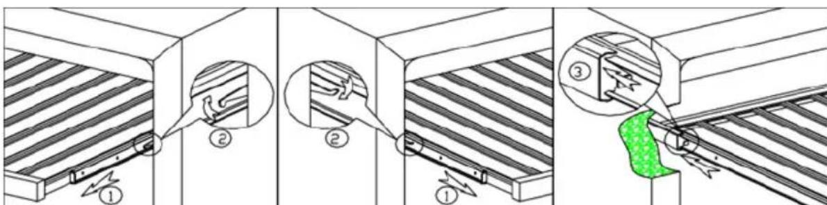 NewAir NCH840BK00 - COMMENT RETIRER LE TIROIR EN CEDRE - 1