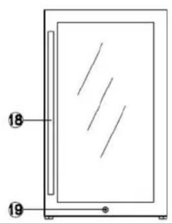NewAir NCH840BK00 - LIST DES PIECES - 2