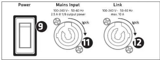 HK AUDIO Linear 5 MK II 118 Sub A - Mains Input - 2
