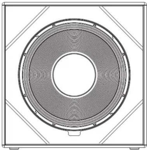 HK AUDIO Linear 5 MK II 118 Sub A - Protective Cover LINEAR 5 MK II 118 Sub HPA - 1