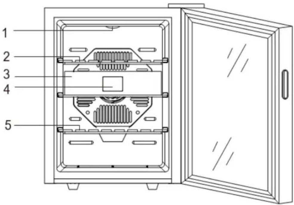 NewAir NCH250SS01 - PARTS LIST - 1