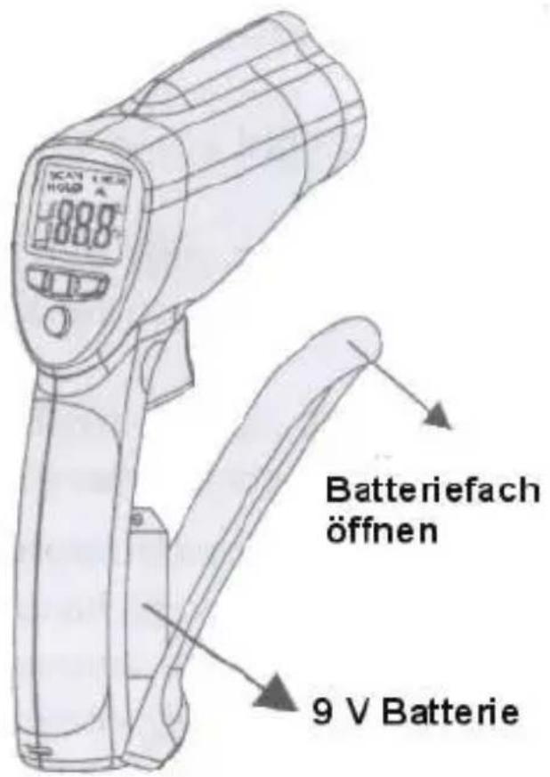 PeakTech 4950 - remplacement de la batterie - 1