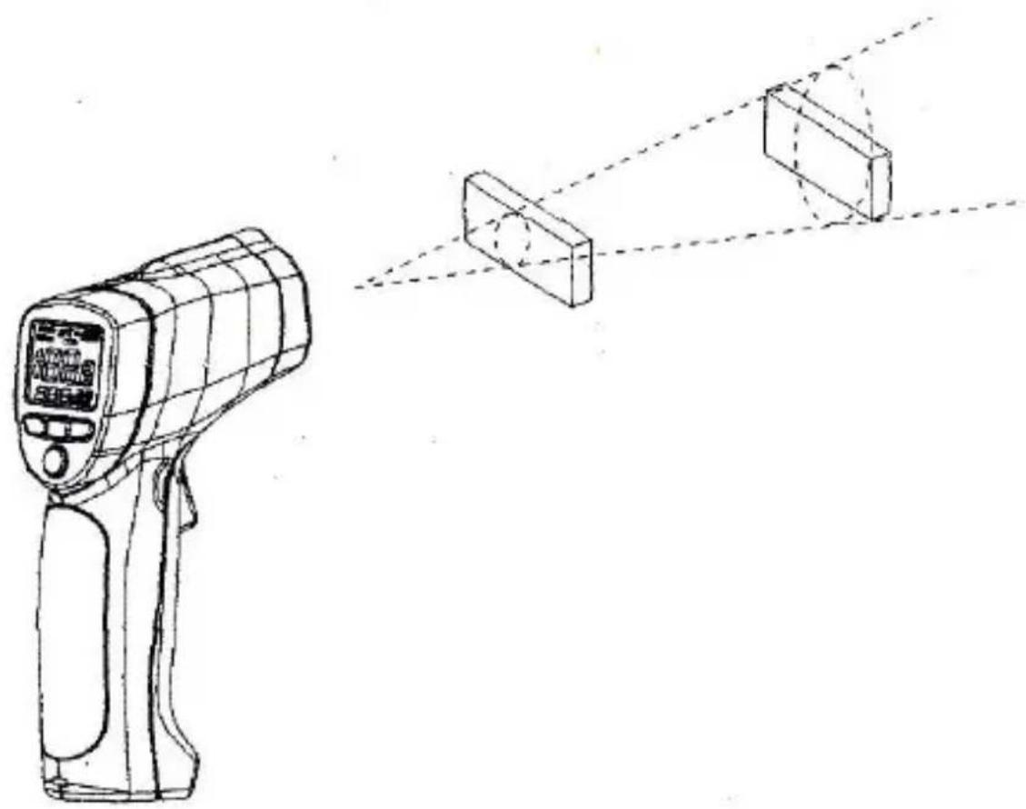 PeakTech 4950 - Distance et point laser - 1