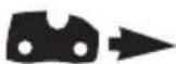 Deltafox DGCCS 1825 - Symboles sur la lame : - 1