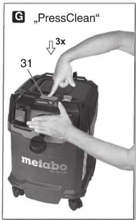 G „PressClean“ 3x 31 metabo melebo 3x metabo 3x metabo 3x