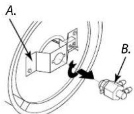 Güde GD 10 E - NOZZLE ASSEMBLY - 4