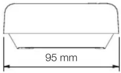 STEINEL NightmatIQ Plus - NightmatIQ / NightmatIQ Plus 的产品尺寸 - 1