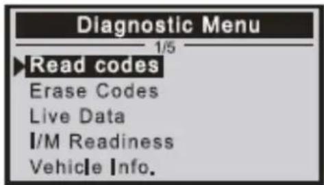 TECHNAXX OBD II TX184 - Lire les codes - 1
