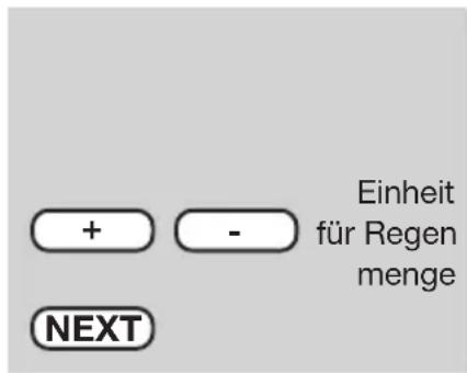 TECHNOLINE WS 250 - Abgleichwert für Regensensor eingeben - 1