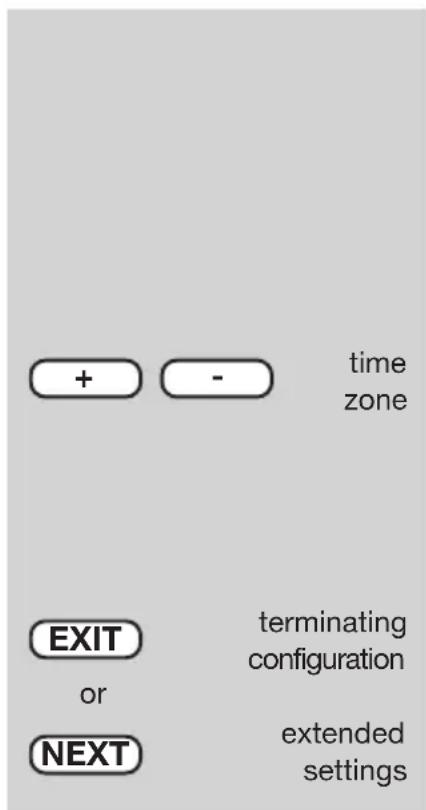 TECHNOLINE WS 250 - Entering latitude/longitude - 2