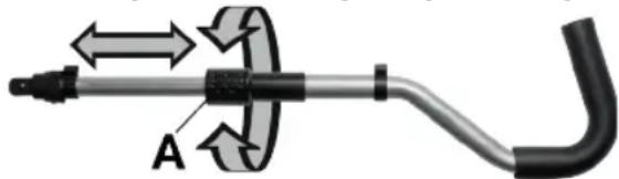 Batavia Maxx Heat BTHG002 - Telescopische verlengstang bevestigen: - 1