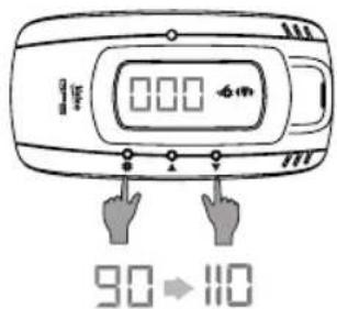 Valeo Speed Visio Nomad - Stundenkilometer- oder Meilen-Einstellung - 2