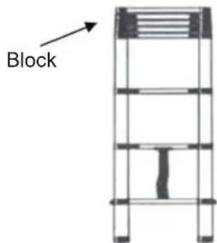 Batavia BTTL002 - Extending the telescopic ladder – extending only some rungs – - 3