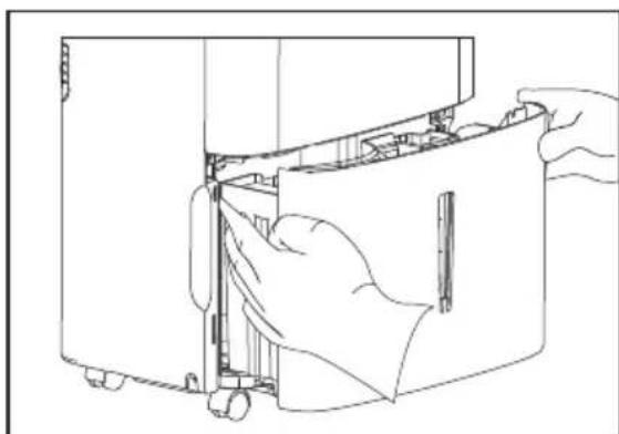 FRIGIDAIRE FFAP5034W1 - Enlever l'eau recueillie - 3