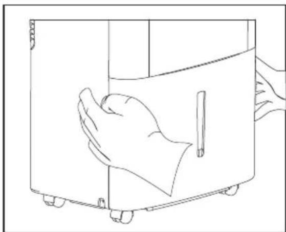 FRIGIDAIRE FFAP5034W1 - Enlever l'eau recueillie - 2