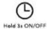 FRIGIDAIRE GMOS1266AF - Réglage de l'horloge sur ON/OFF - 1