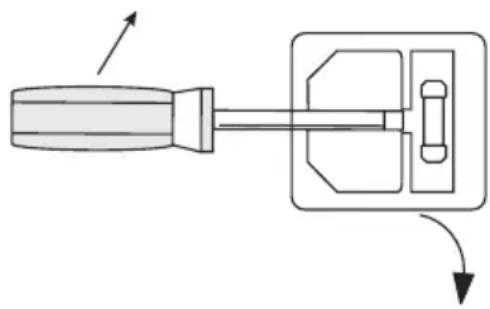VOLTCRAFT HPS11530 - Remplacement du fusible - 1