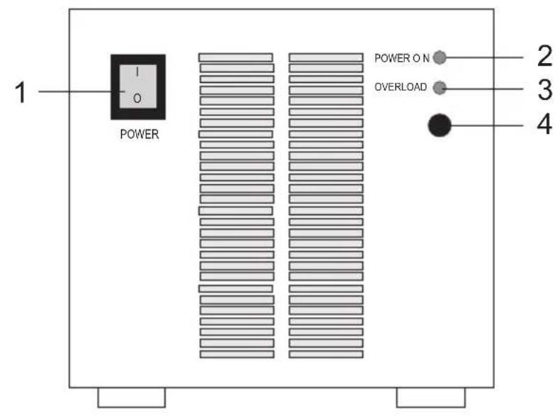 VOLTCRAFT SPS12120 - Operating elements - 1