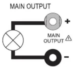 VOLTCRAFT HPS13030 - Connecting a load - 4