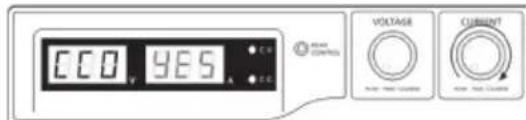 CCO YES VOLTAGE CURRENT