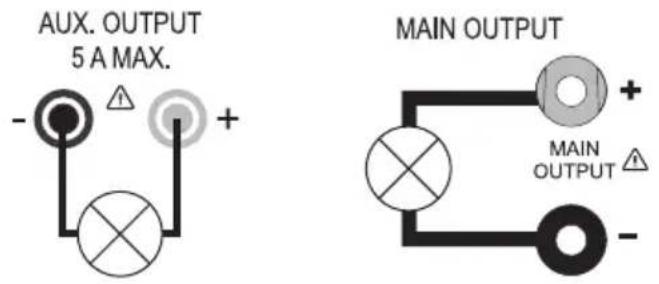 VOLTCRAFT HPS11560 - Connecting a load - 3